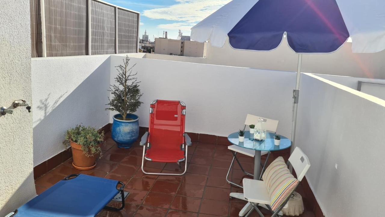 Penthouse With Solarium In The Center Of Malaga-Atico Con Solarium En El Centro De Malagaアパートメント エクステリア 写真